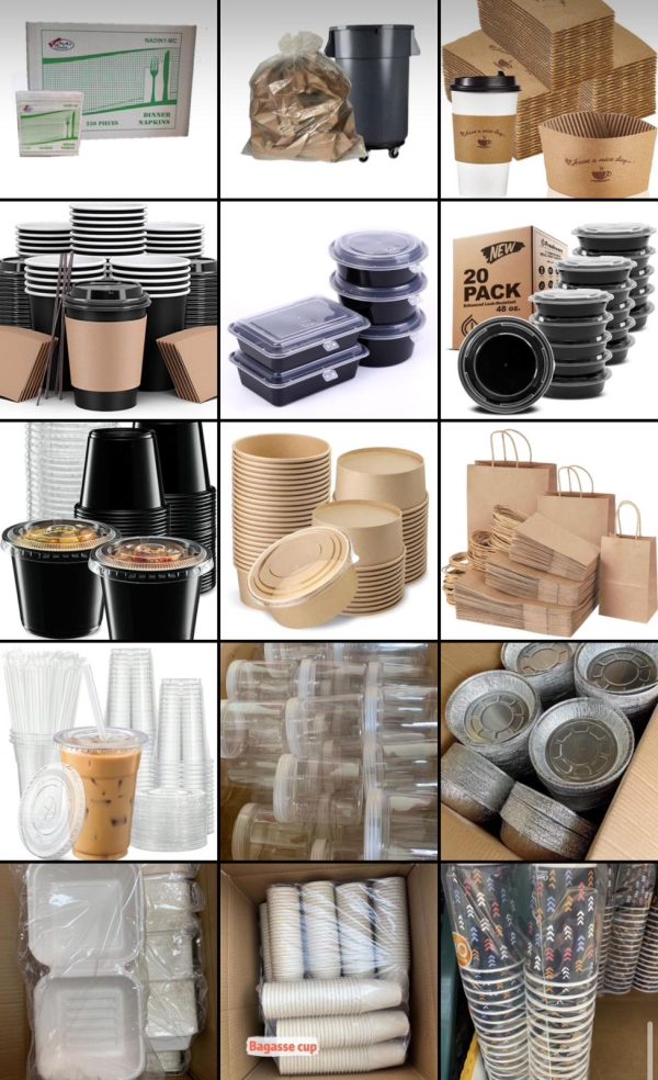 Packaging Materials Liquidation Pallet