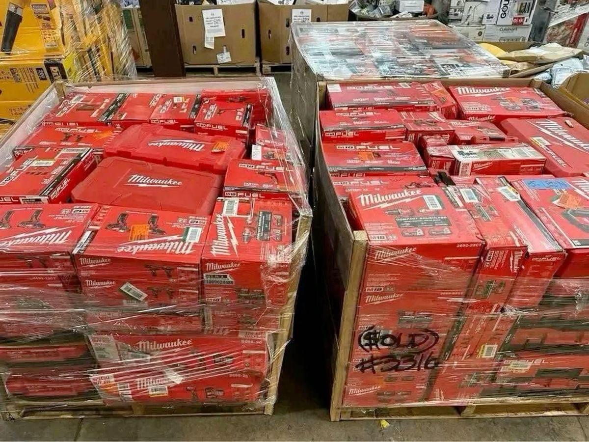 Milwaukee Tools Pallet Liquidation